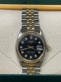 Rolex Oyster Perpetual Date R#1500 w/ Black Dial, Unisex Watch - $30K APR w/COA! APR57