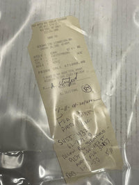 Original 2002 Receipt for Watches Purchased by Allen Stanford - $10K APR w/ CoA! APR 57