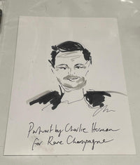 Original Charlie Herman Portrait of Seide Gilmer, Sherry Lehmann- $6K APR w/CoA APR57