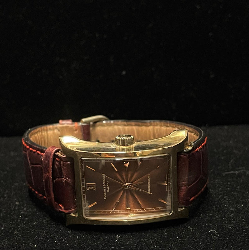 Cuervo y Sobrinos 18K Yellow Gold, Jumbo Watch - Made in Cuba- $60K APR w/ COA!! APR57