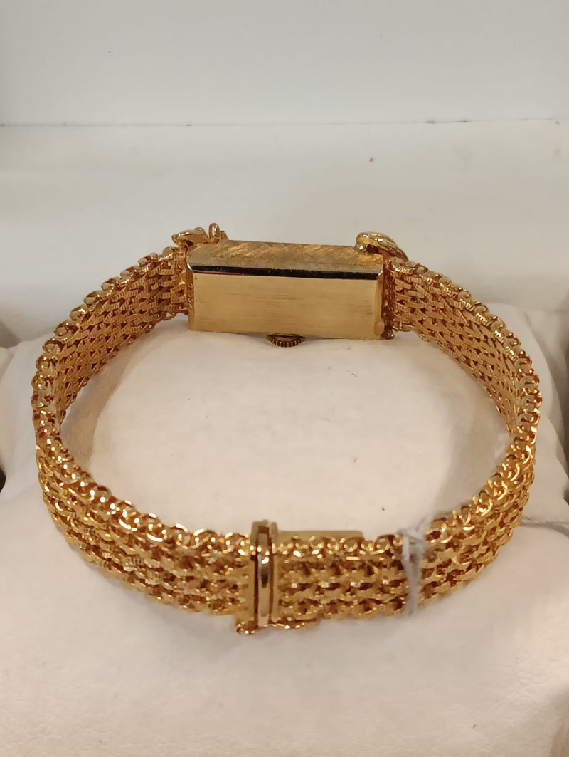 Wittnauer 1950s Solid Yellow Gold Wristwatch with Mesh Bracelet- $20K APR w/ COA APR57