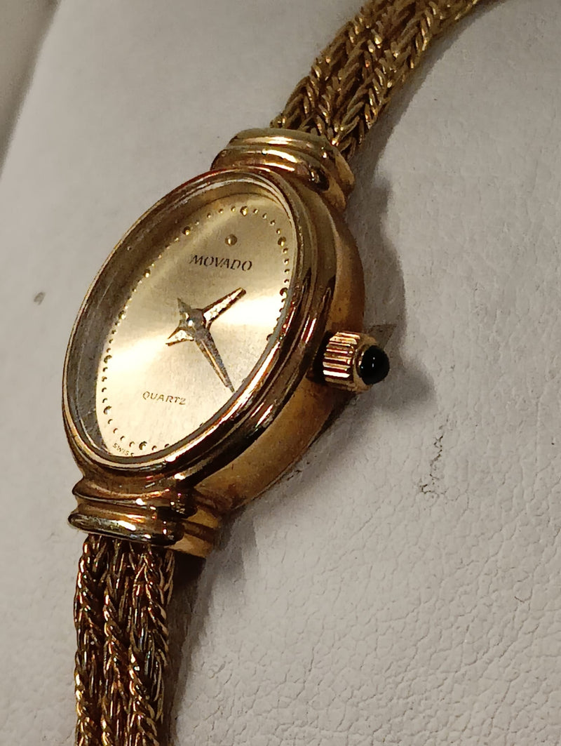 Movado Solid Yellow Gold Watch with Customizable Bracelet- $ 15K APR w/ COA!!!!! APR57