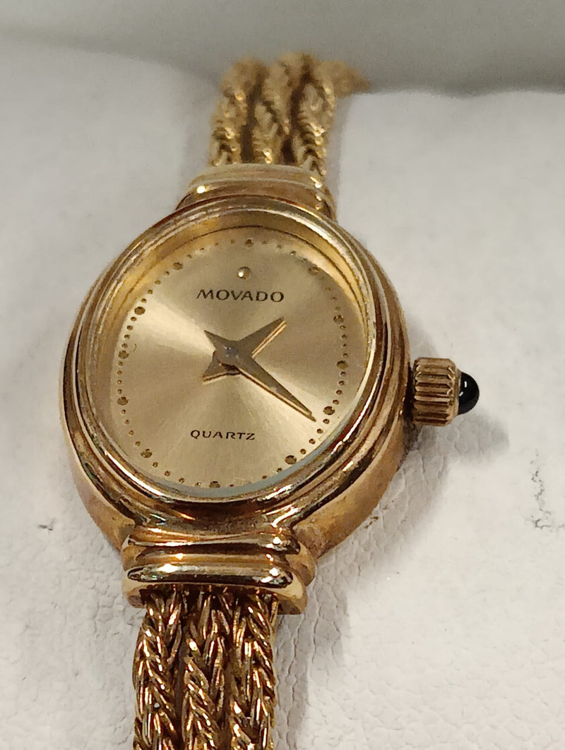 Movado Solid Yellow Gold Watch with Customizable Bracelet- $ 15K APR w/ COA!!!!! APR57