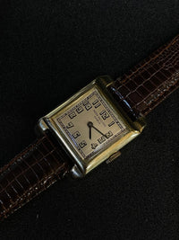 Vintage 1909 Patek Philippe 14K Yellow Gold Unique Men's Watch- $125K APR w/COA! APR57