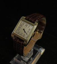 Vintage 1909 Patek Philippe 14K Yellow Gold Unique Men's Watch- $125K APR w/COA! APR57