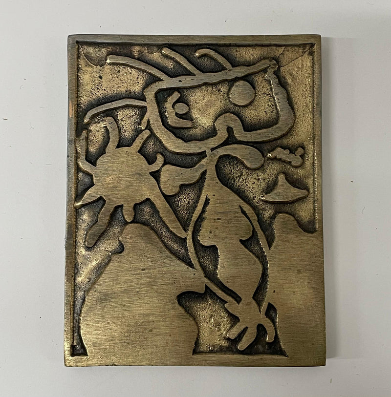 Rare Joan Miró Bronze Plaque, "XXe Siècle No. 4" (1938) - $6K APR w/ CoA! APR 57