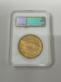 1924 $20 Liberty Gold Coin, NGC MS-63 with CAC Sticker- $5K APR w/ COA APR 57