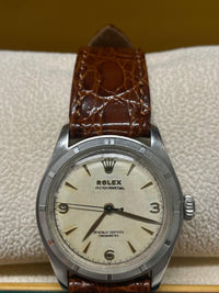 Rolex Vintage 1952 Oyster Perpetual, Bubble Back, Men's Watch- $25K APR w/ COA!! APR 57