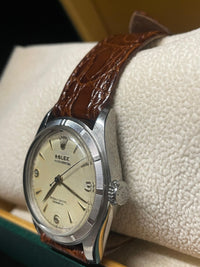 Rolex Vintage 1952 Oyster Perpetual, Bubble Back, Men's Watch- $25K APR w/ COA!! APR 57