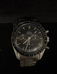 Rare Original Omega Speedmaster Black Inserts 38.8mm - Brand New- $1K APR w/CoA! APR 57