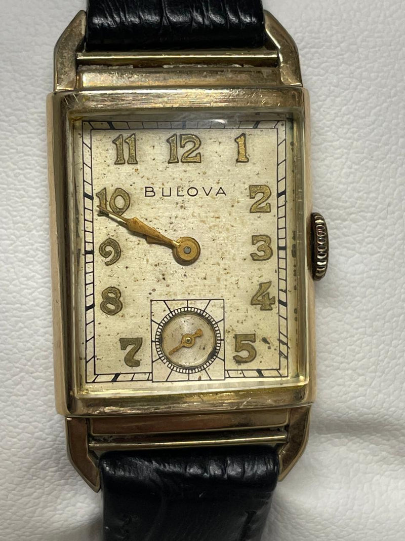 Bulova Vintage 1940s Watch - 10K Gold, Triple Lug, Rare Find- $6K APR w/ COA!!!! APR57