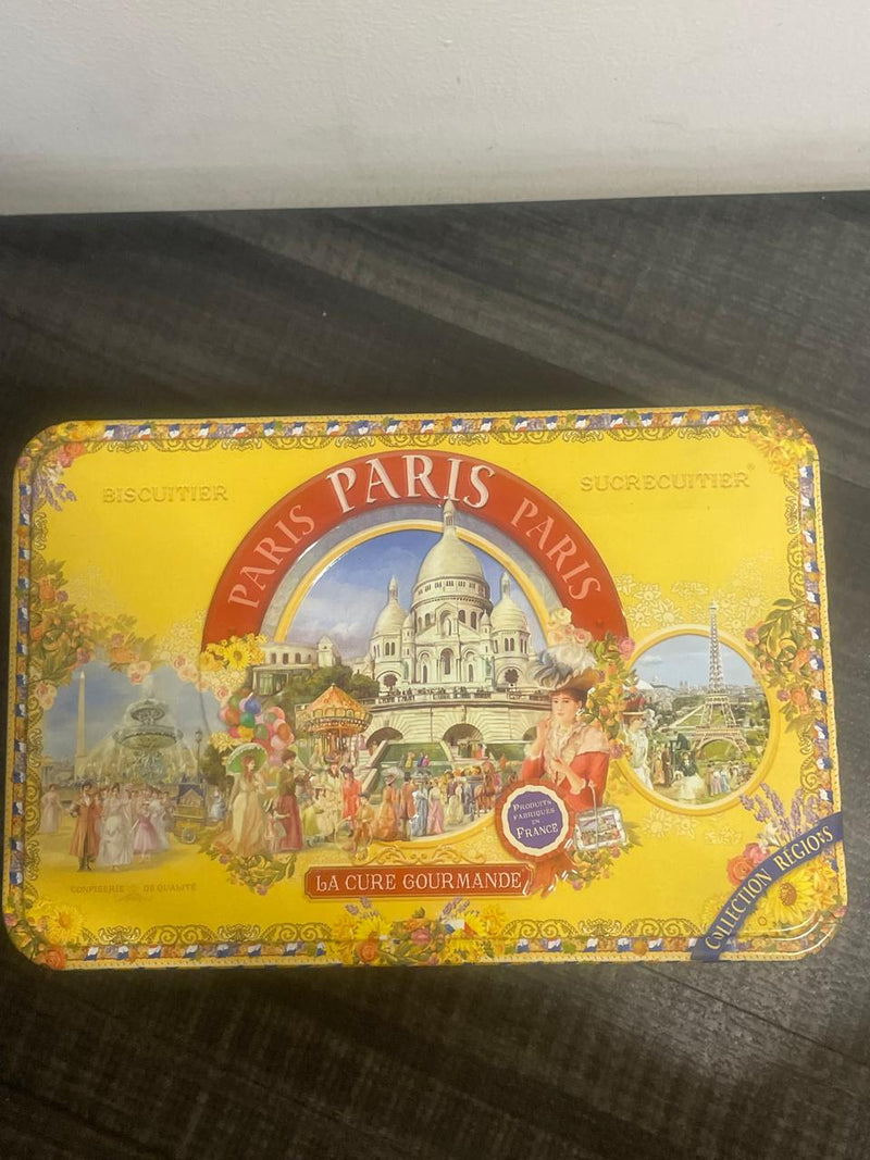 La Cure Gourmande Biscuit Tin from Paris Collectible Piece APR57