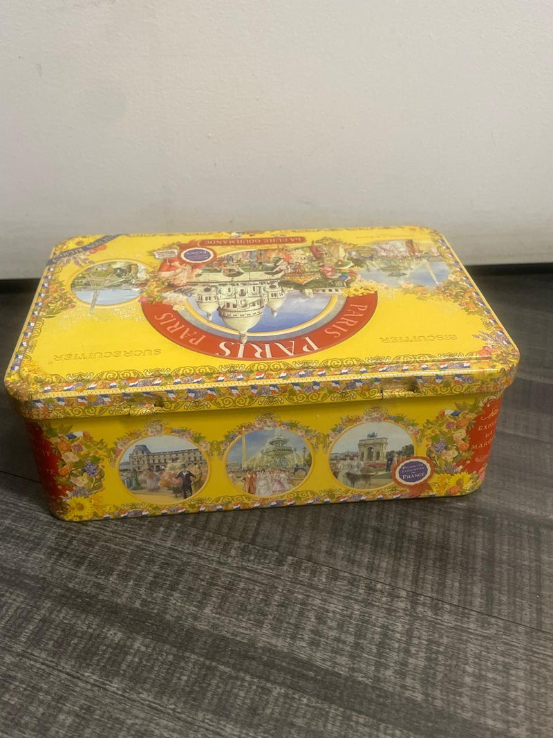 La Cure Gourmande Biscuit Tin from Paris Collectible Piece APR57