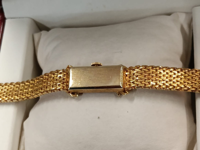 Wittnauer 1950s Solid Yellow Gold Wristwatch with Mesh Bracelet- $20K APR w/ COA APR57