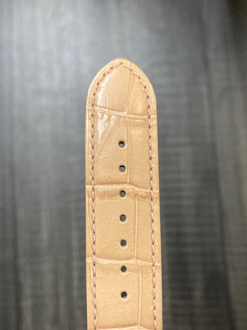 Crocodile skin hot sale watch strap