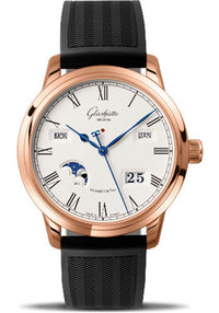 Glashutte 18K Rose Gold 42mm Model 100-02-22-05-04 APR57