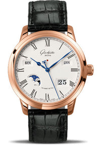 Glashutte 18K Rose Gold 42mm Model 100-02-22-05-05 APR57