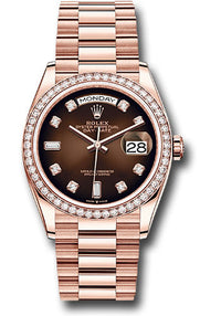 Rolex 18K Rose Gold Model 128345RBRBRODP APR57