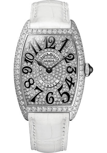 Franck Muller Platinum Model 1752 QZ D CD PT WHITE APR57