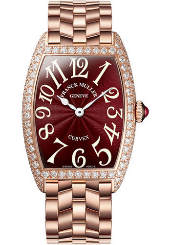 Franck Muller 18K RG Model 7502 QZ D O 5N RED APR57