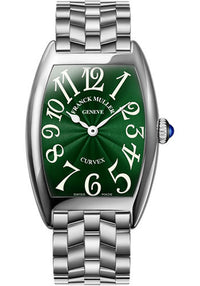 Franck Muller 18K WG Model 1752 QZ O OG GREEN APR57