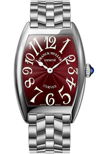 Franck Muller 18K WG Model 1752 QZ O OG RED APR57