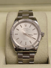 ROLEX Air-King Precision Watch w/ White Dial - $14K APR Value w/ CoA! APR 57