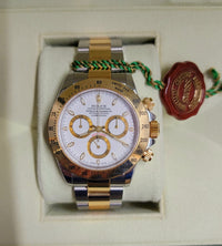 Rolex Men's Brand New Model Daytona Chronograph in 18k YG & SS - 60k APR w/ COA! APR57