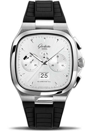 Glashutte Stainless Steel 40mm Model 37-02-02-02-33 APR57