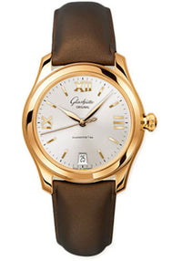 Glashutte 18K Rose Gold 36mm Model 39-22-04-01-44 APR57