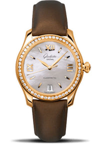 Glashutte 18K Rose Gold 36mm Model 39-22-09-11-04 APR57