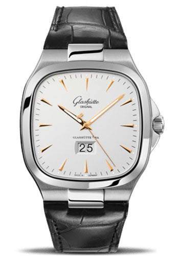 Glashutte Stainless Steel 40mm Model 39-47-11-12-04 APR57