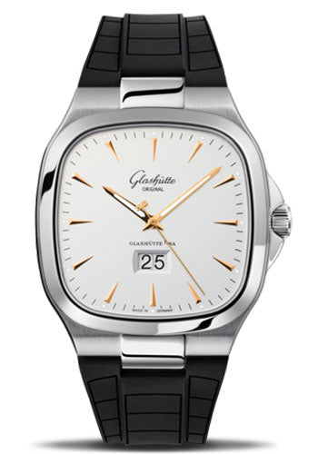 Glashutte Stainless Steel 40mm Model 39-47-11-12-06 APR57