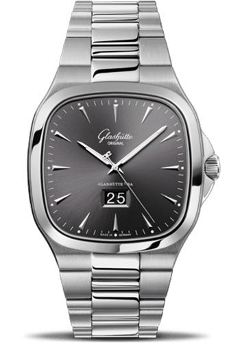 Glashutte Stainless Steel 40mm Model 39-47-12-12-14 APR57