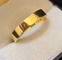 Tiffany 18K Yellow Gold Wedding Band Ring - $3K Appraisal Value w/CoA} APR57