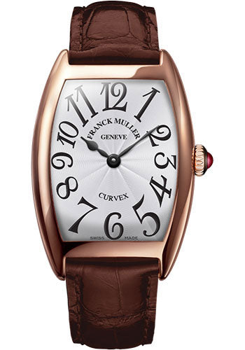 Franck Muller 18K RG Model 7502 QZ 5N WHITE BROWN APR57