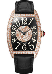 Franck Muller 18K RG Model 7502 QZ D 1P 5N BLACK APR57