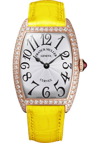 Franck Muller 18K RG Model 7502 QZ D 5N WHITE YELLOW APR57