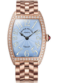 Franck Muller 18K RG Model 7502 QZ D O 5N PASTEL BLUE APR57