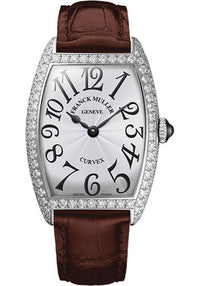 Franck Muller 18K WG Model 7502 QZ D OG WHITE BROWN APR57