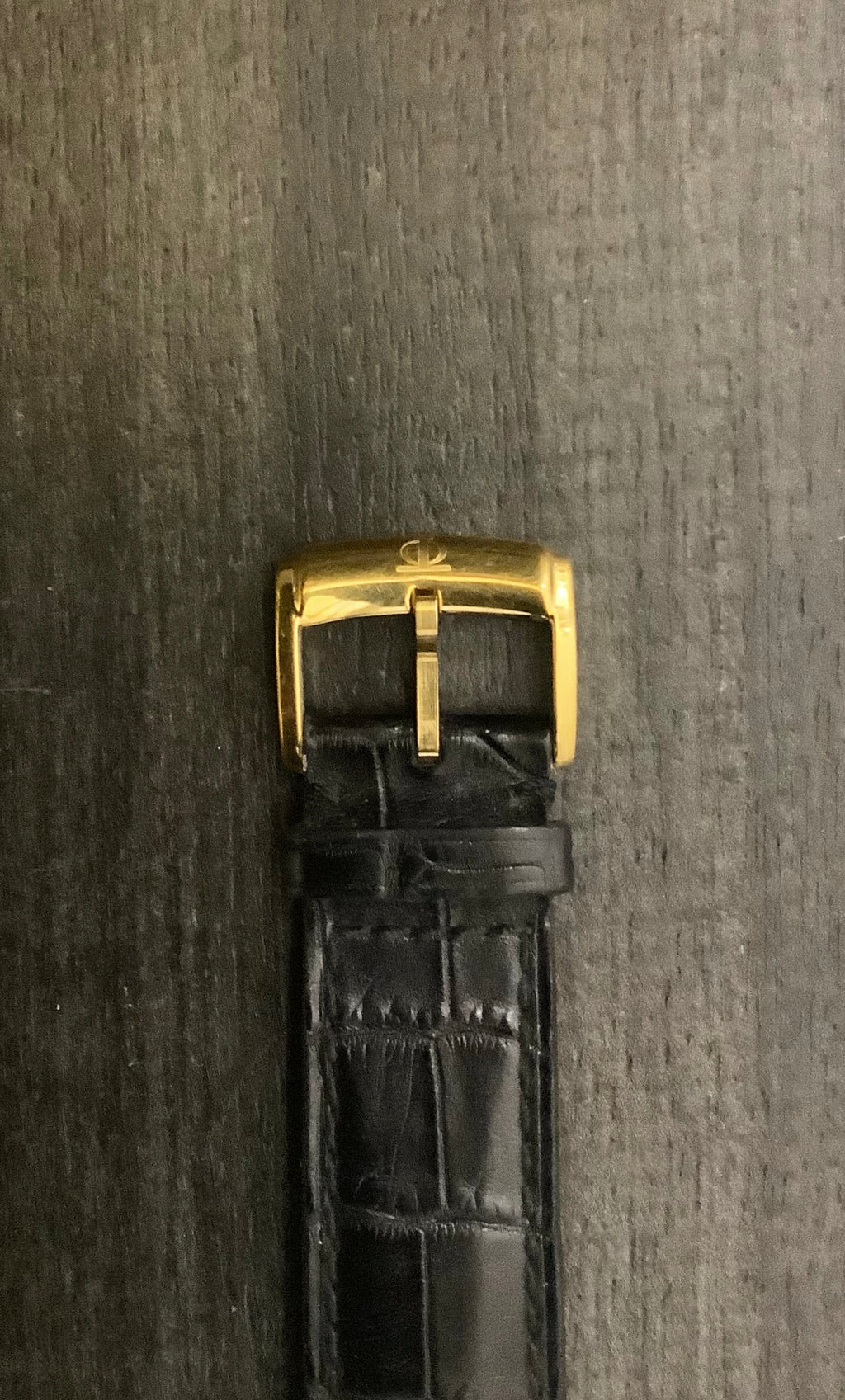 BAUME & MERCIER Original Signed Gold-tone Tang Buckle - $200 APR VALUE