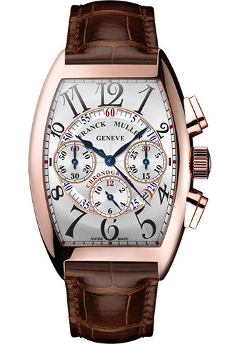 Franck Muller 18K RG Model 8880 CC AT 5N WHITE BROWN APR57