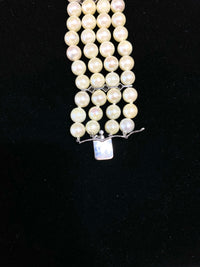 1930’s Antique Design Solid White Gold Bracelet with 72 Pearls & 37 Diamonds! - $15K Appraisal Value w/ CoA! APR 57