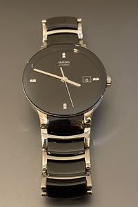 Rado Extra Large Mens Watch 8 Diamonds On The Dial Brand New $7K APR & w/COA!!! APR 57