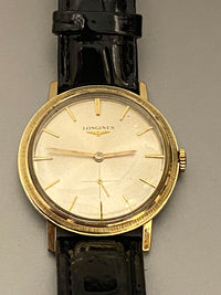 Longines Men Wristwatch Solid Gold C. 1950s Mint Vintage Rare $8K APR& COA!!!!! APR 57