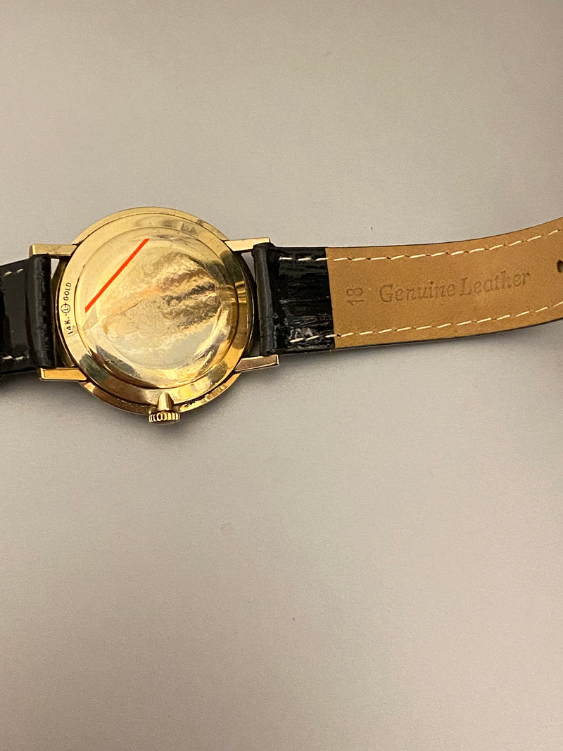 Longines Men Wristwatch Solid Gold C. 1950s Mint Vintage Rare $8K APR& COA!!!!! APR 57