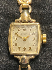 LONGINES Ladies Vintage circa 1930s Mechanical Gold Tone