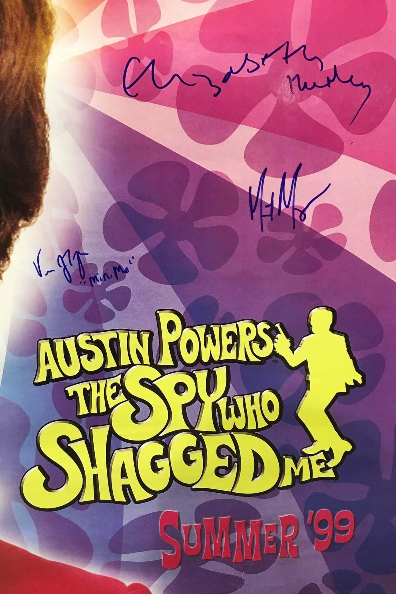 Film Memorabilia| Austin Powers: The Spy Who Shagged Me Poster Signed