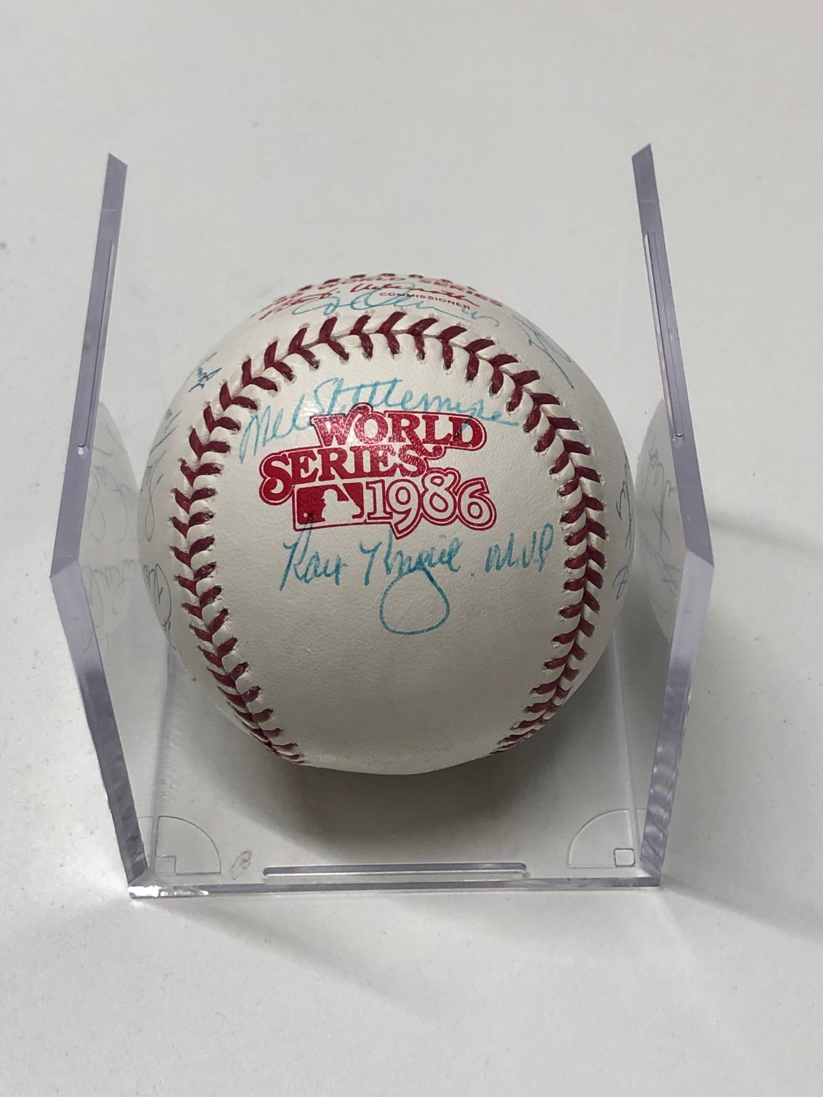 1986 ANGELS TEAM selling SIGNED BASEBALL