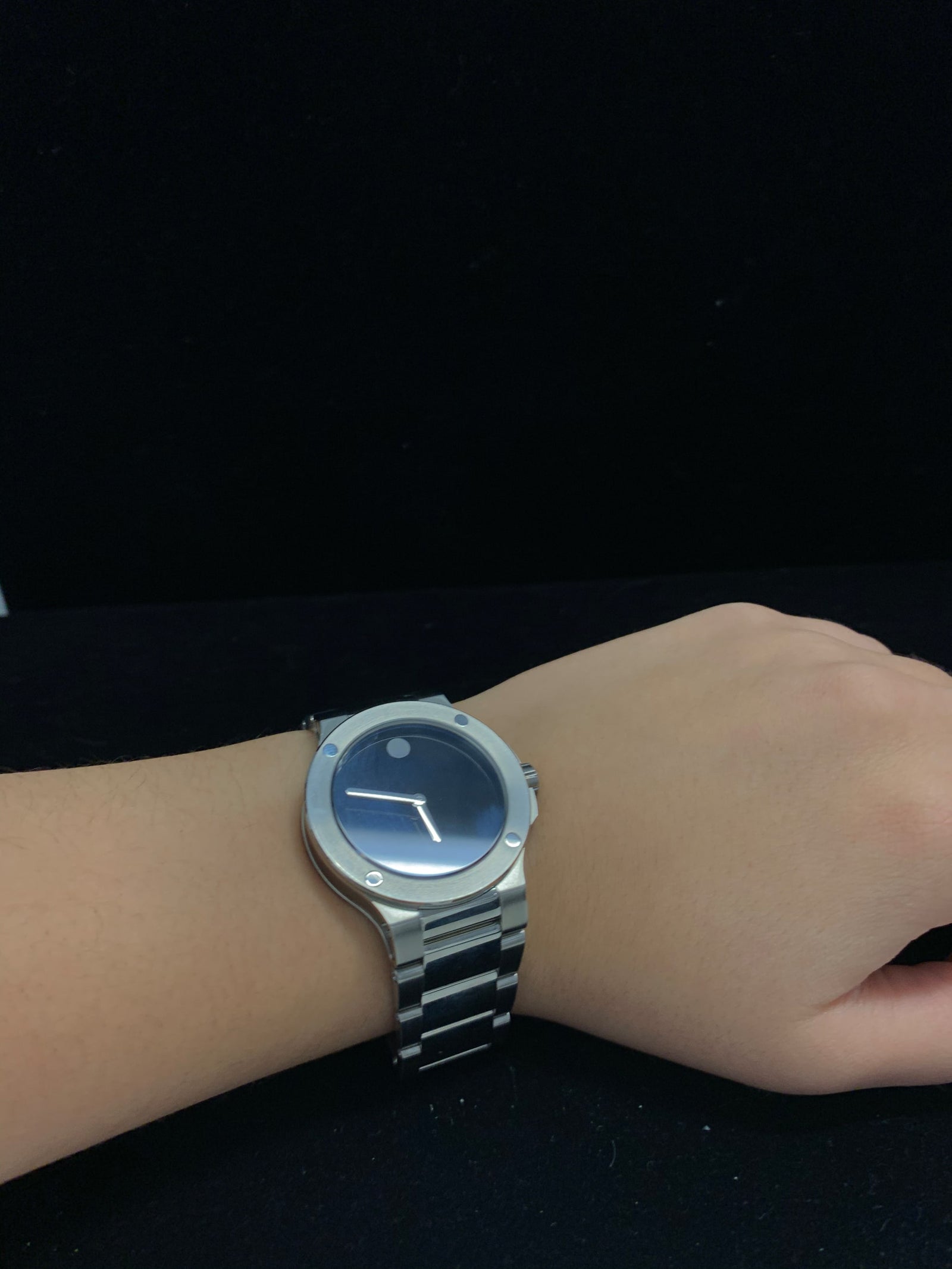 MOVADO SE EXTREME Stainless Steel Watch w Black Dial